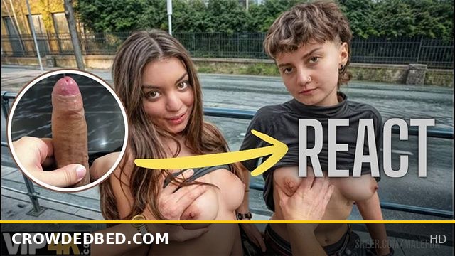VIP4K Reacts: Two Hot Lesbians Join a Stranger from the Train for a Threesome Adventure